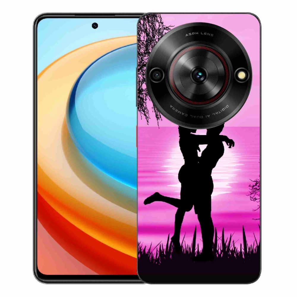 Gélový kryt mmCase na ZTE Blade A75 - západ slnka