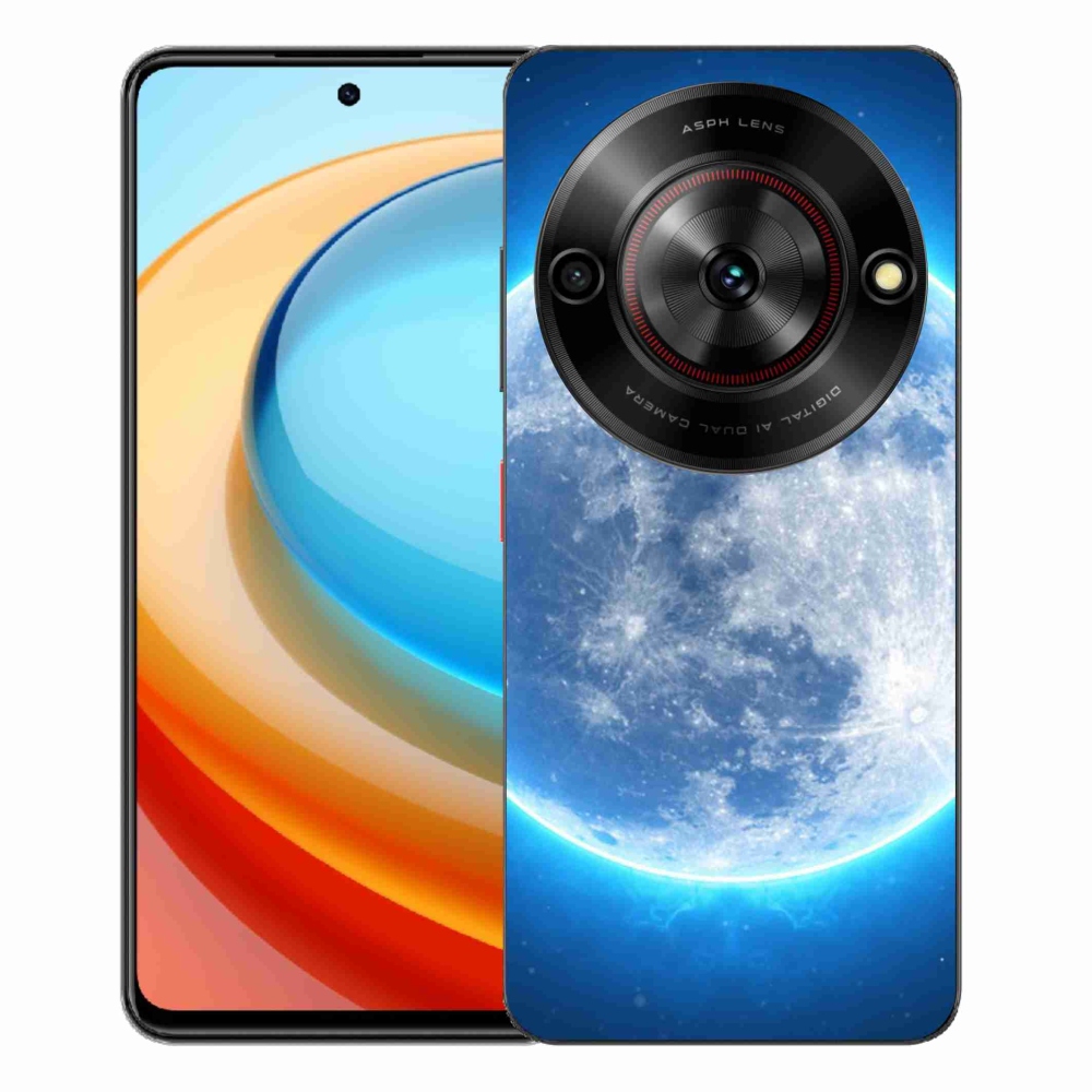 Gélový kryt mmCase na ZTE Blade A75 - zemegule