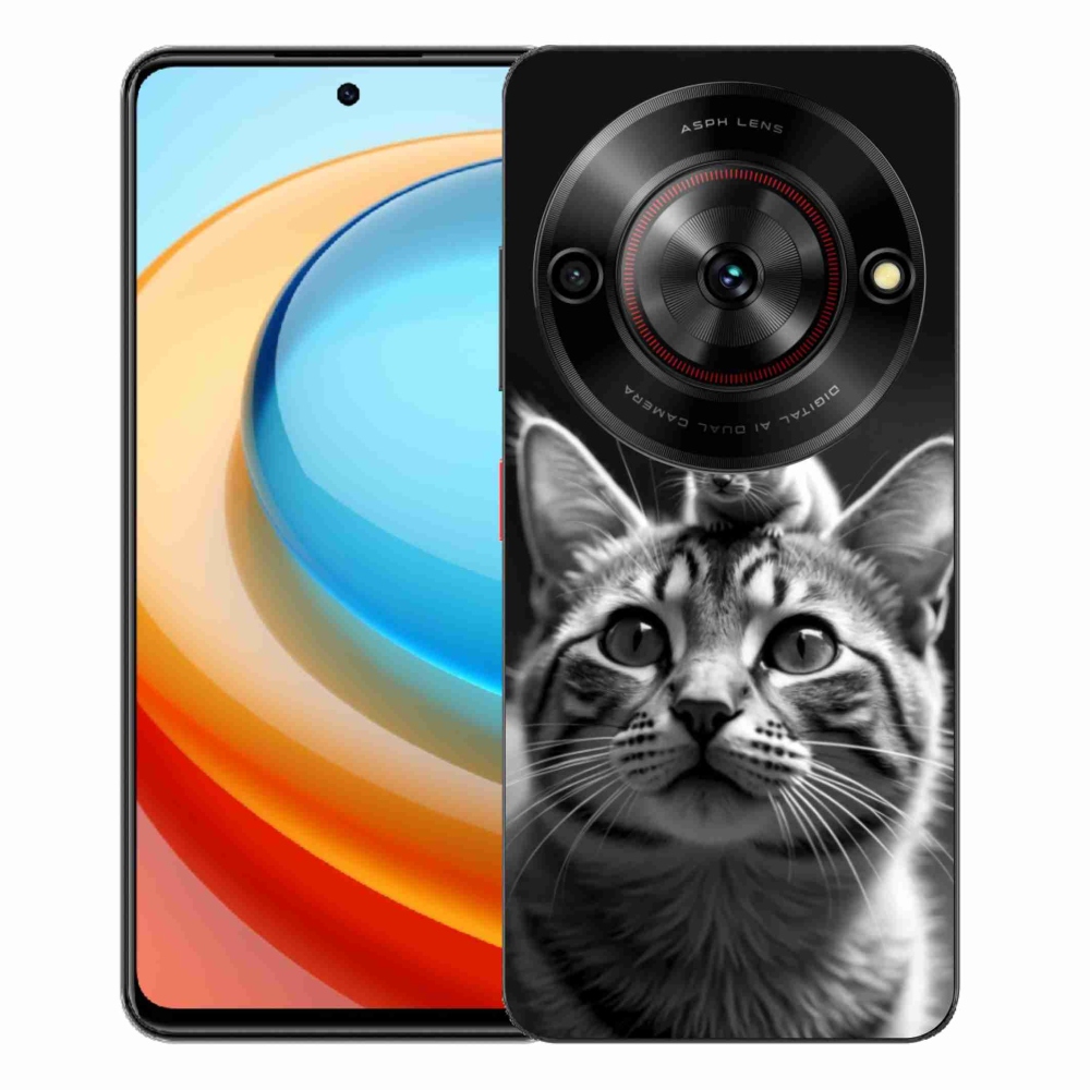 Gélový kryt mmCase na ZTE Blade A75 - zvieracie priateľstvo 2