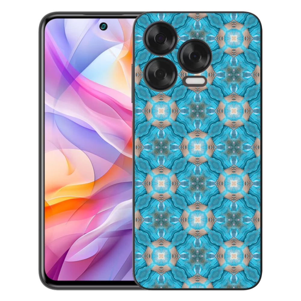 Gélový kryt mmCase na ZTE Blade V70 Vita - abstraktný motív 12