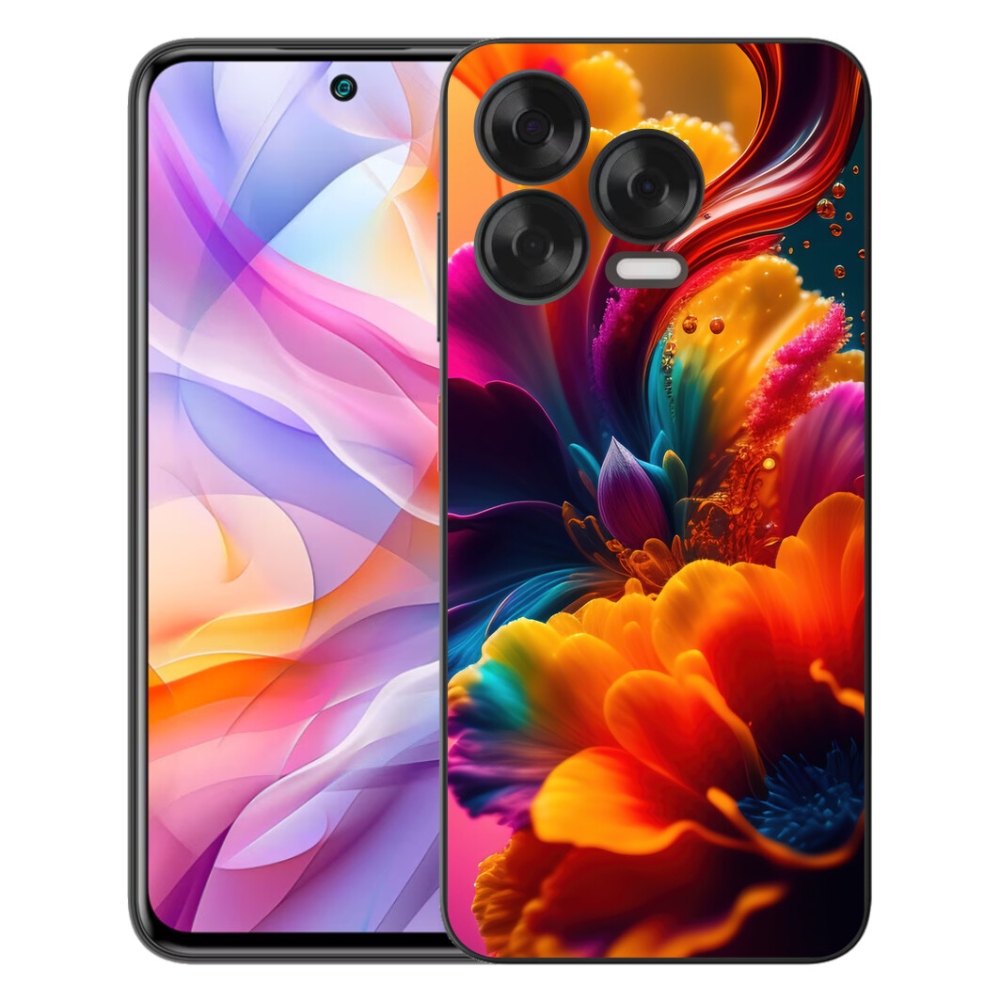 Gélový kryt mmCase na ZTE Blade V70 Vita - abstraktný motív 2