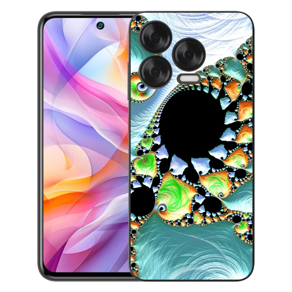 Gélový kryt mmCase na ZTE Blade V70 Vita - abstraktný motív 21