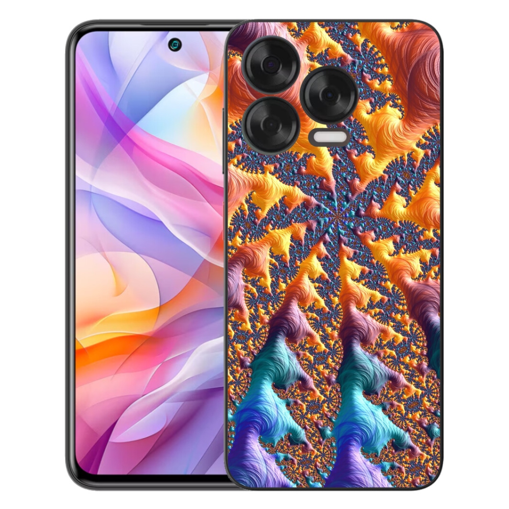 Gélový kryt mmCase na ZTE Blade V70 Vita - abstraktný motív 23