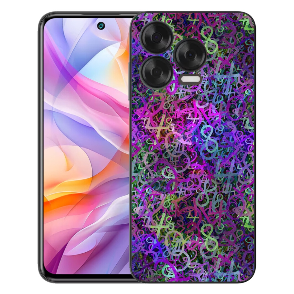 Gélový kryt mmCase na ZTE Blade V70 Vita - abstraktný motív 25