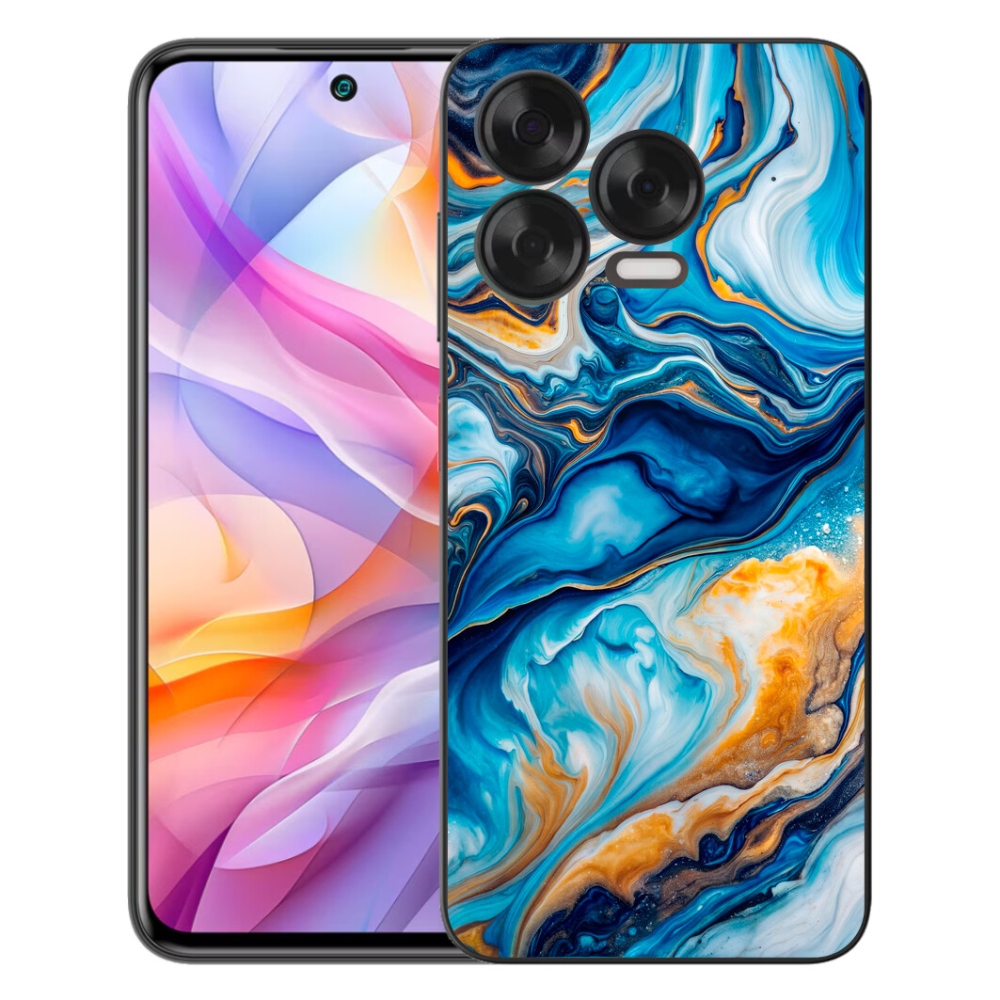 Gélový kryt mmCase na ZTE Blade V70 Vita - abstraktný motív 34