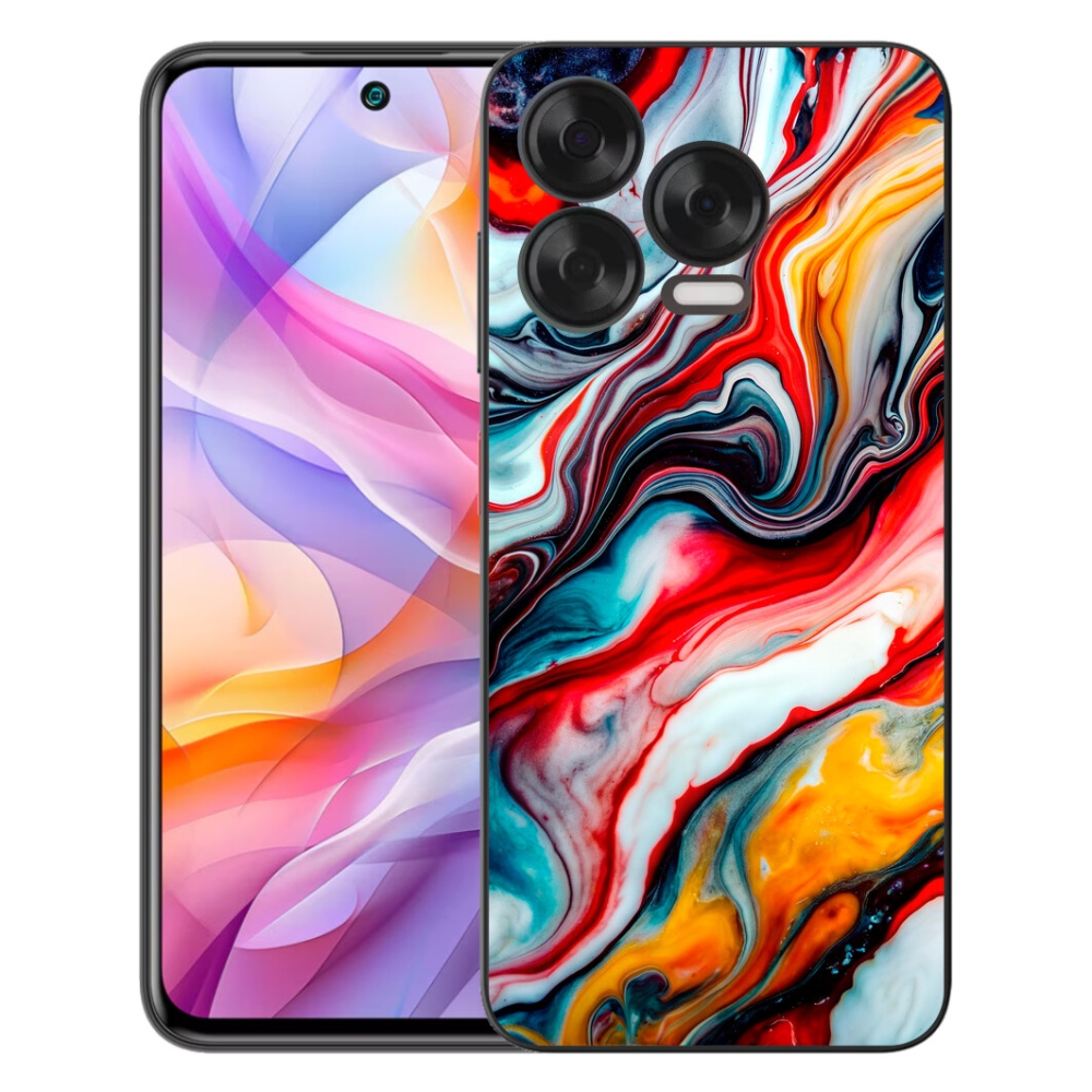 Gélový kryt mmCase na ZTE Blade V70 Vita - abstraktný motív 35