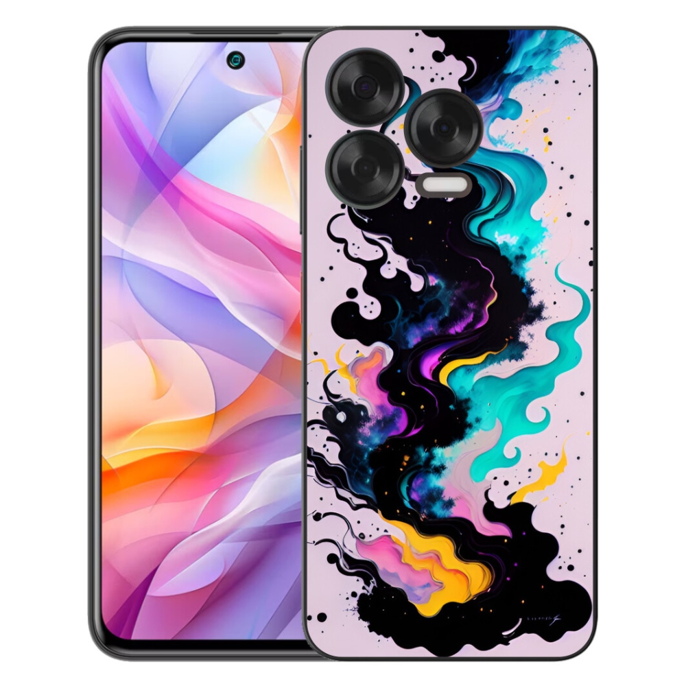 Gélový kryt mmCase na ZTE Blade V70 Vita - abstraktný motív 4