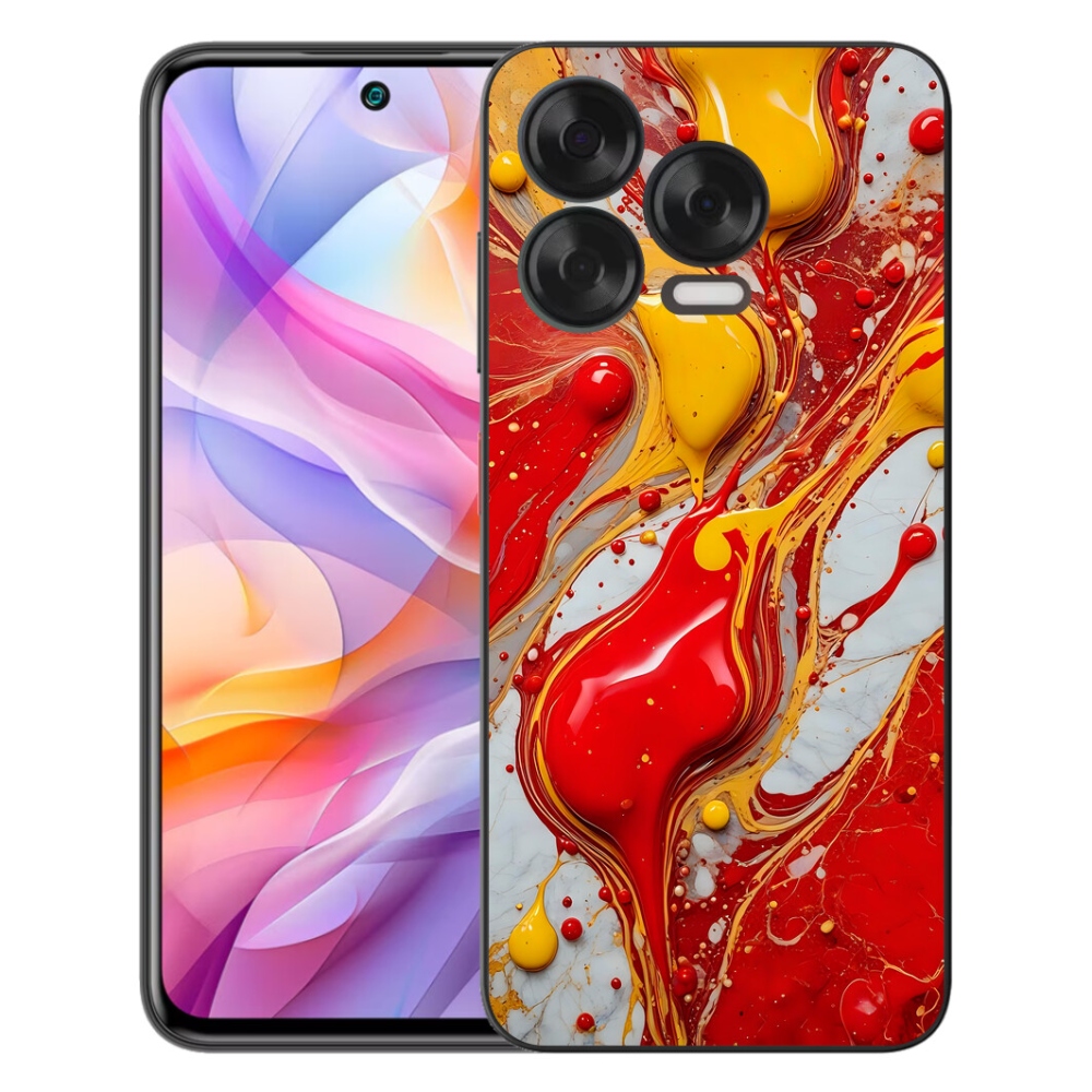 Gélový kryt mmCase na ZTE Blade V70 Vita - abstraktný motív 42