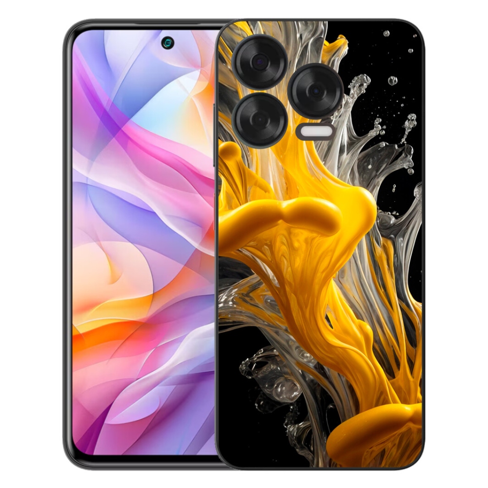 Gélový kryt mmCase na ZTE Blade V70 Vita - abstraktný motív 48