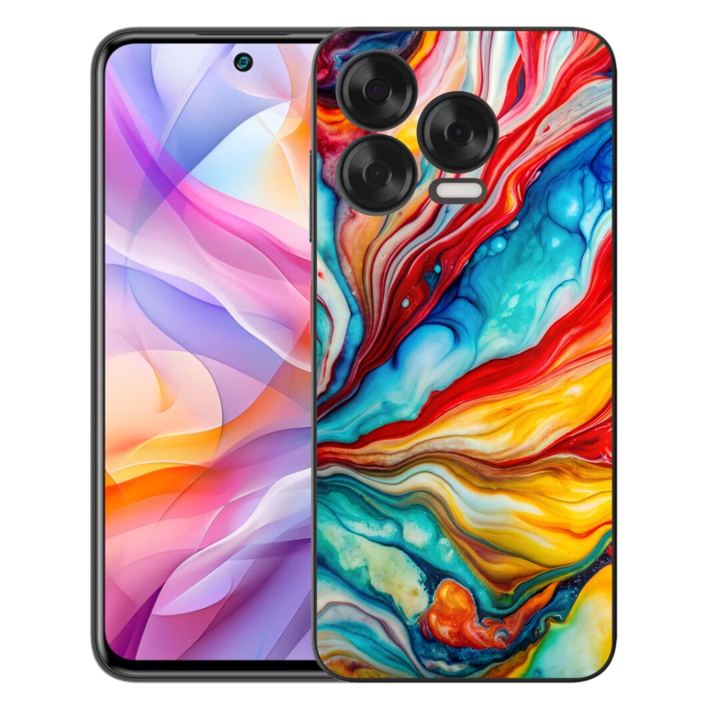 Gélový kryt mmCase na ZTE Blade V70 Vita - abstraktný motív 58