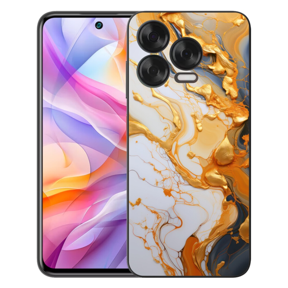 Gélový kryt mmCase na ZTE Blade V70 Vita - abstraktný motív 6