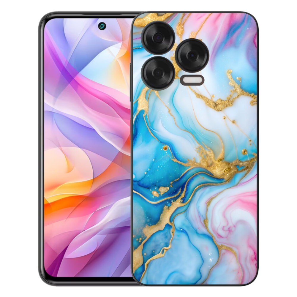Gélový kryt mmCase na ZTE Blade V70 Vita - abstraktný motív 61