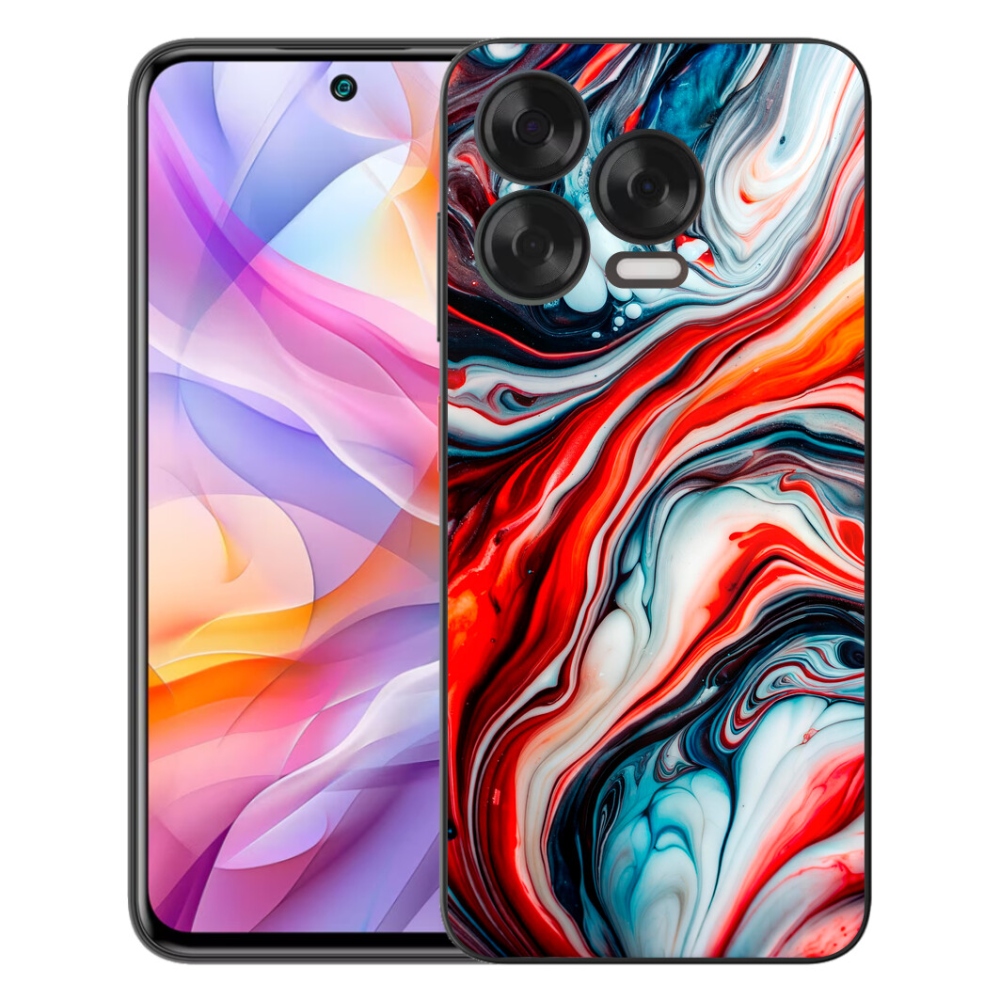 Gélový kryt mmCase na ZTE Blade V70 Vita - abstraktný motív 63