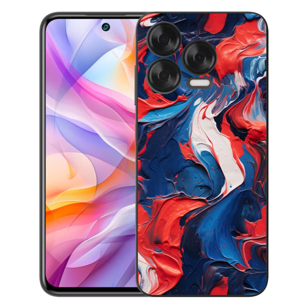 Gélový kryt mmCase na ZTE Blade V70 Vita - abstraktný motív 7