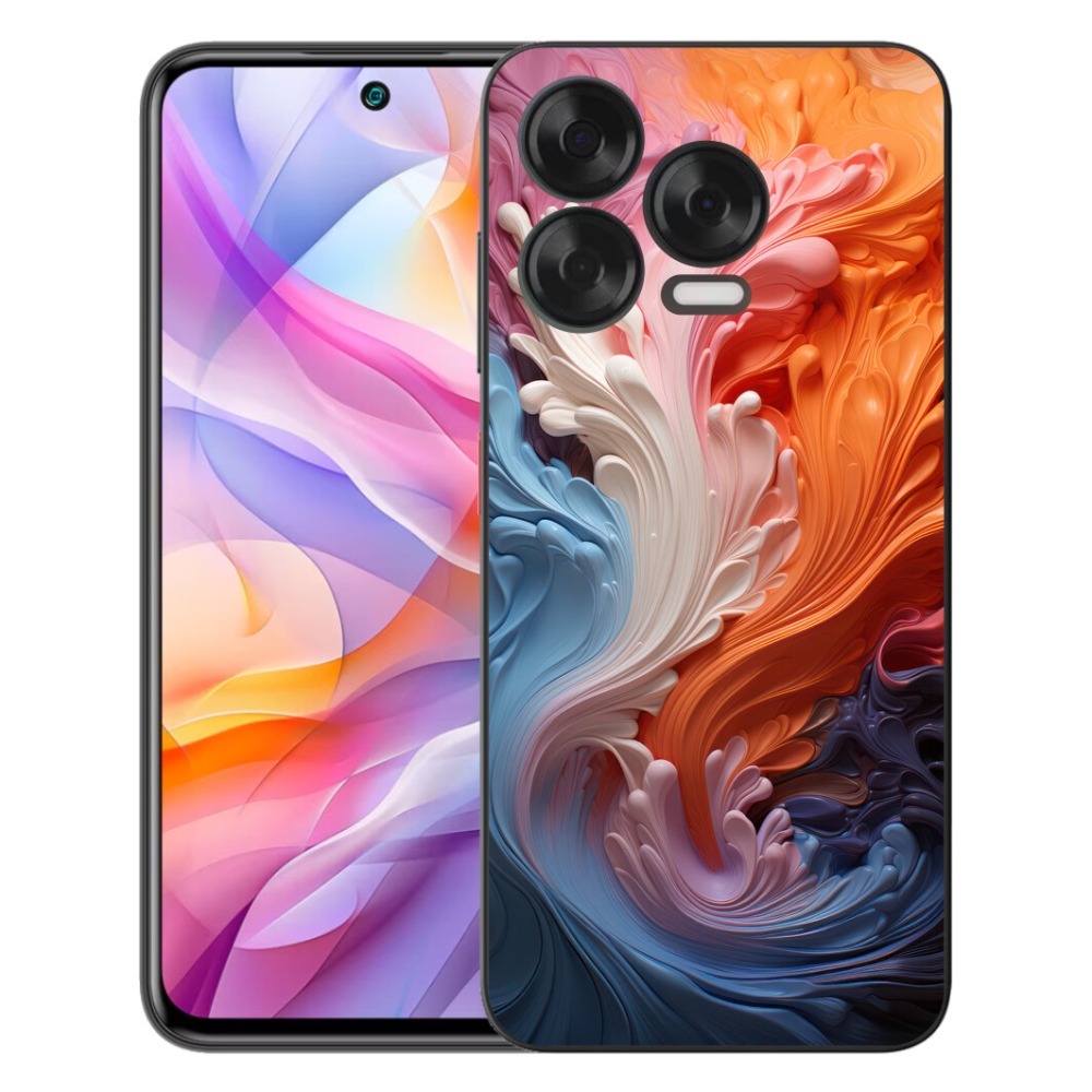 Gélový kryt mmCase na ZTE Blade V70 Vita - abstraktný motív 8