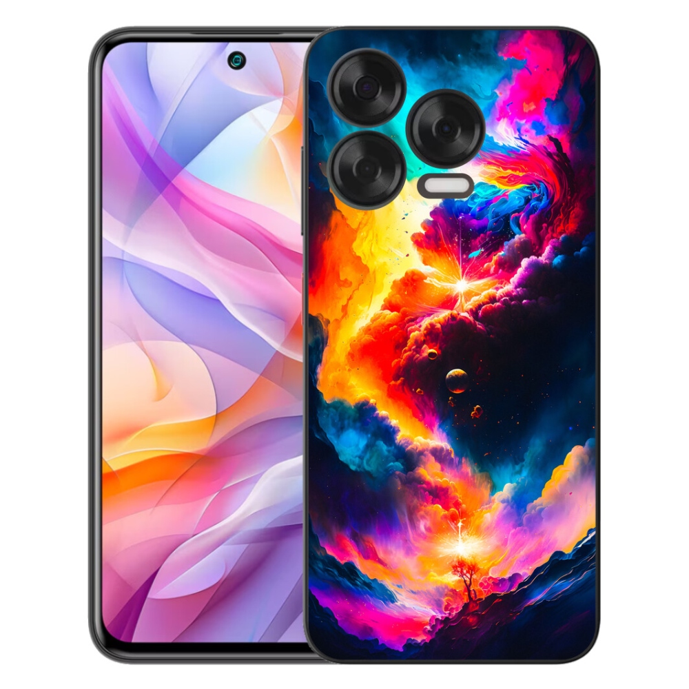 Gélový kryt mmCase na ZTE Blade V70 Vita - abstraktný motív