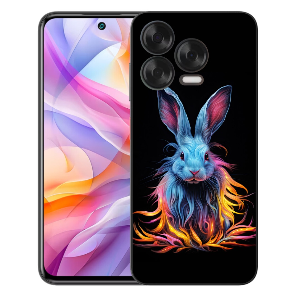 Gélový kryt mmCase na ZTE Blade V70 Vita - abstraktný zajac