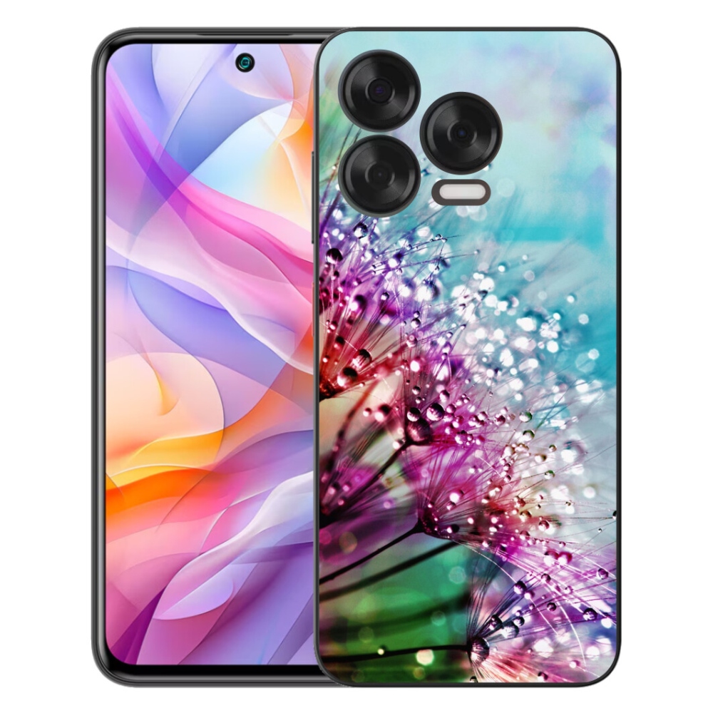 Gélový kryt mmCase na ZTE Blade V70 Vita - farebné kvety