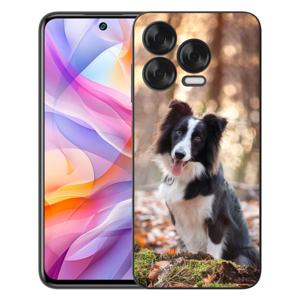 Gélový kryt mmCase na ZTE Blade V70 Vita - border kólia 1