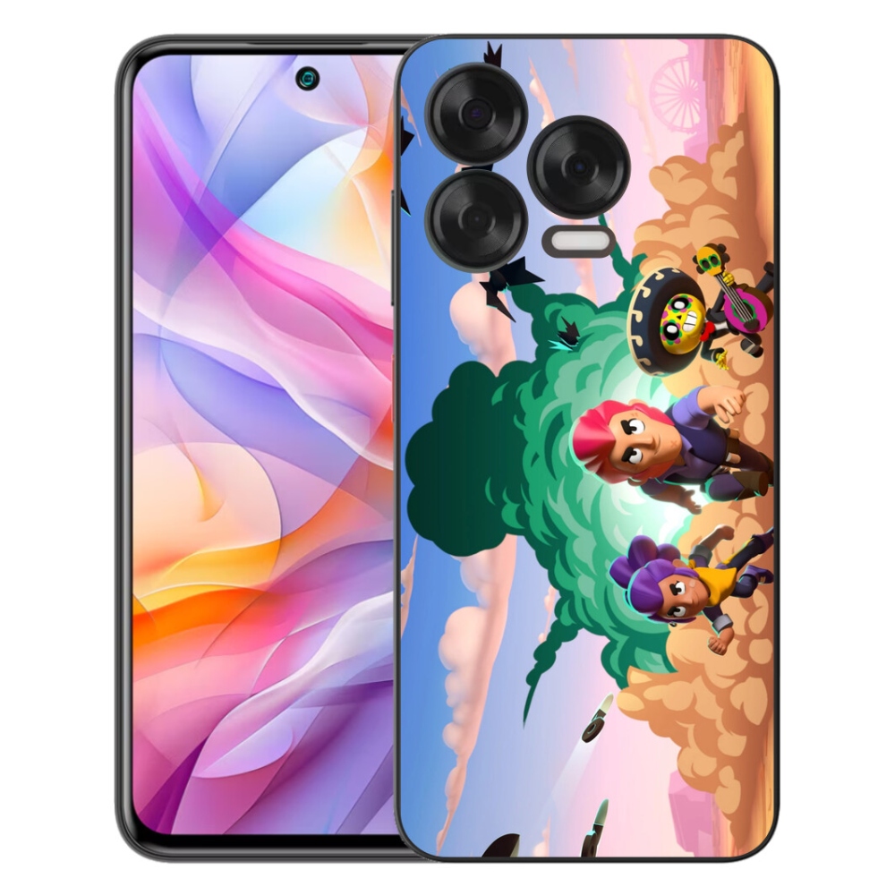 Gélový kryt mmCase na ZTE Blade V70 Vita - brawl stars