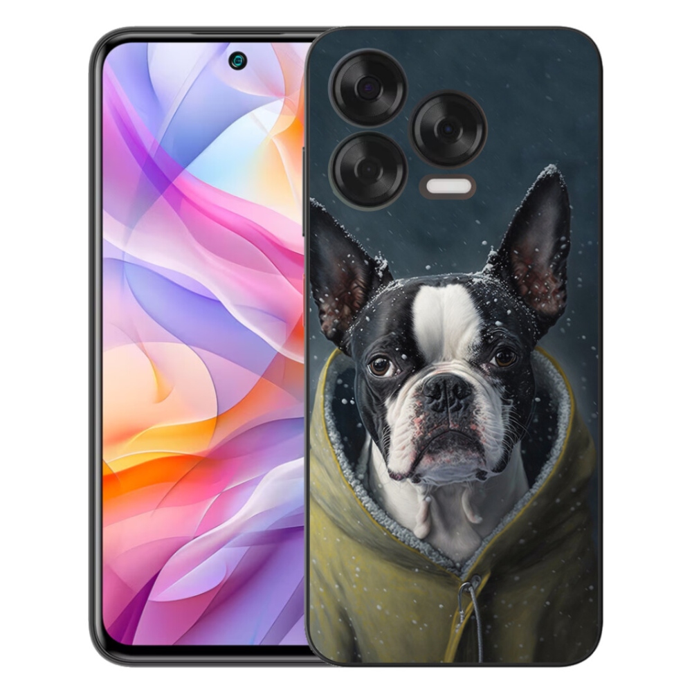 Gélový kryt mmCase na ZTE Blade V70 Vita - buldoček