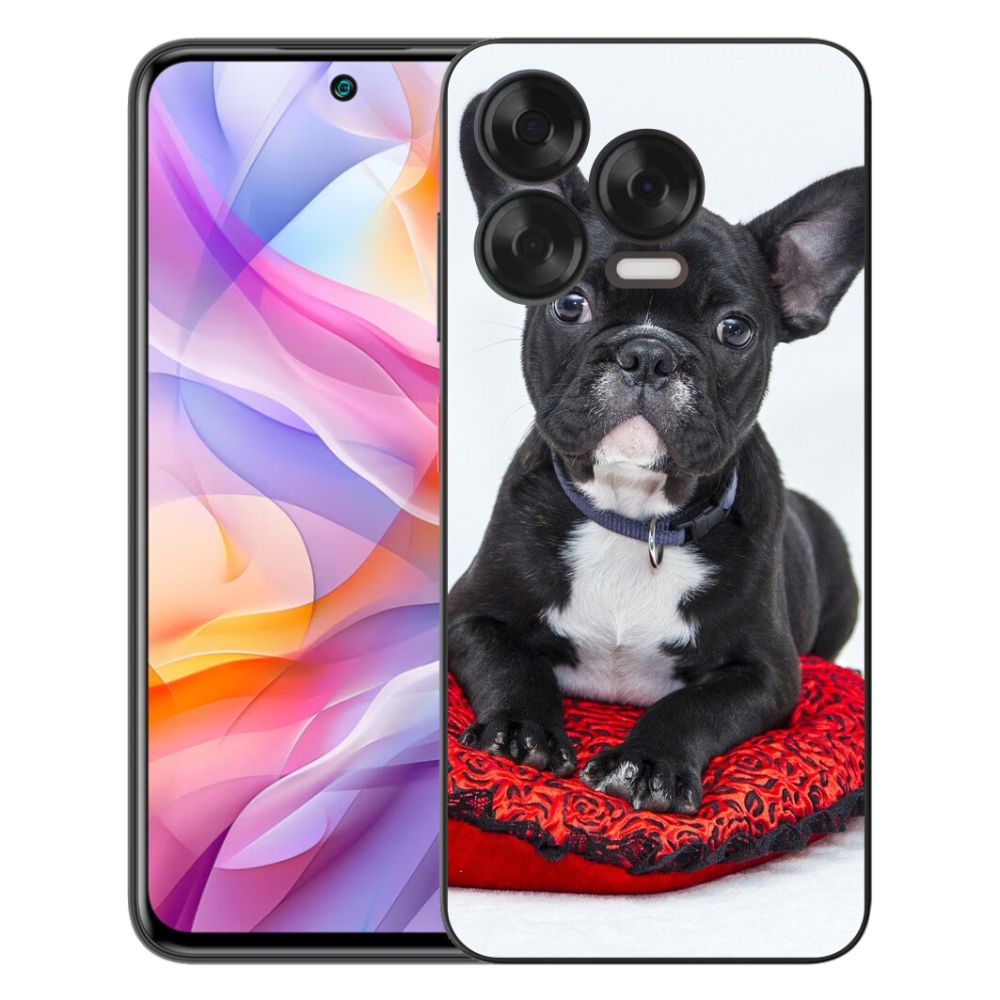 Gélový kryt mmCase na ZTE Blade V70 Vita - buldog