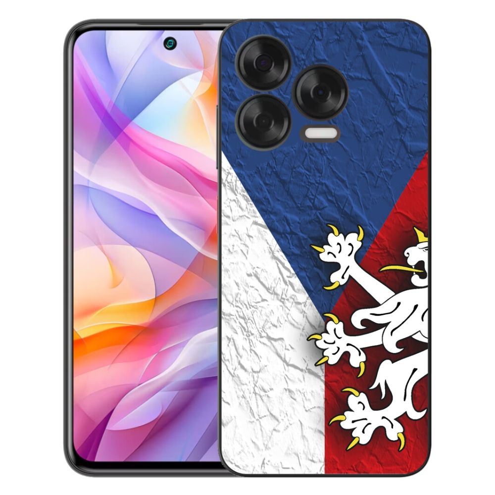 Gélový kryt mmCase na ZTE Blade V70 Vita - česká vlajka 1