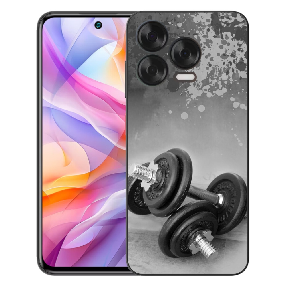 Gélový kryt mmCase na ZTE Blade V70 Vita - činky 1