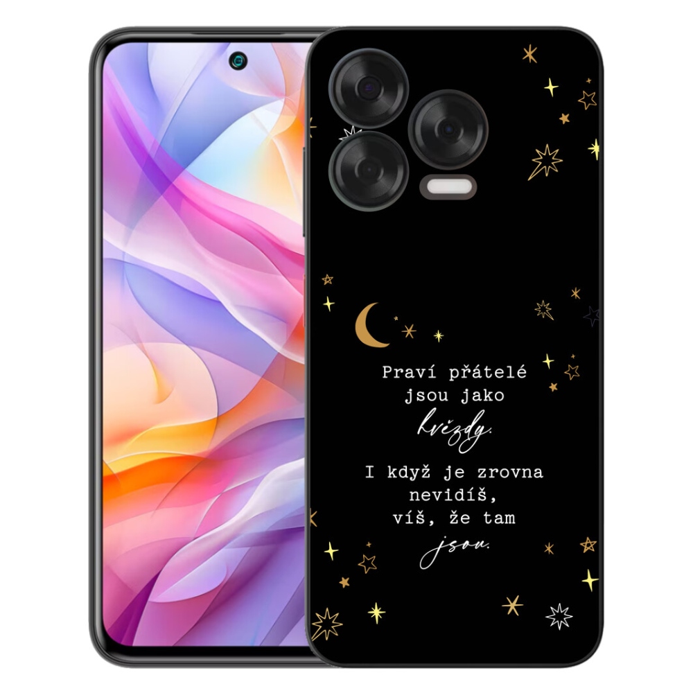 Gélový kryt mmCase na ZTE Blade V70 Vita - citát 6 čierne pozadie
