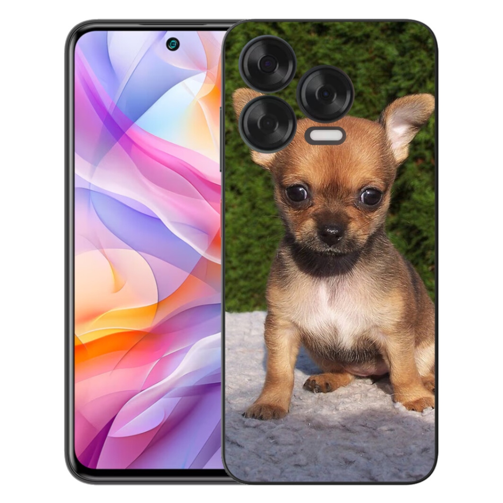Gélový kryt mmCase na ZTE Blade V70 Vita - čivava 3