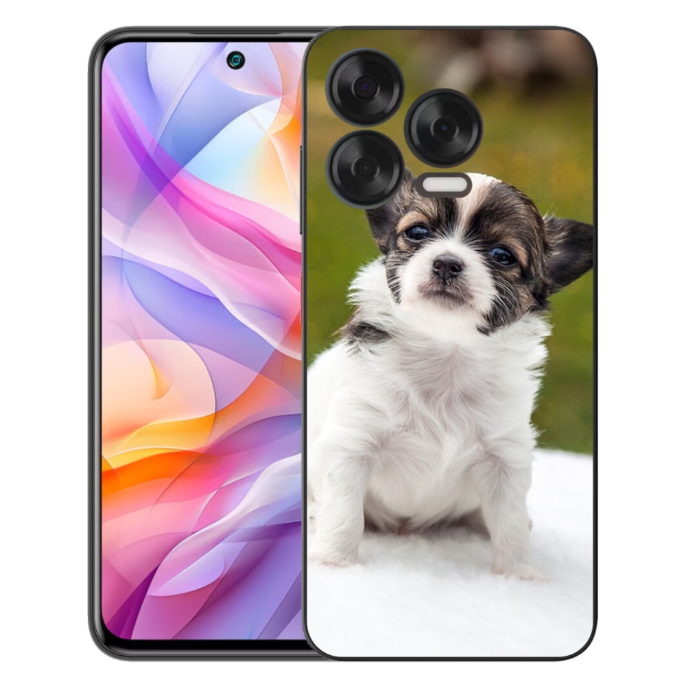 Gélový kryt mmCase na ZTE Blade V70 Vita - čivava 4