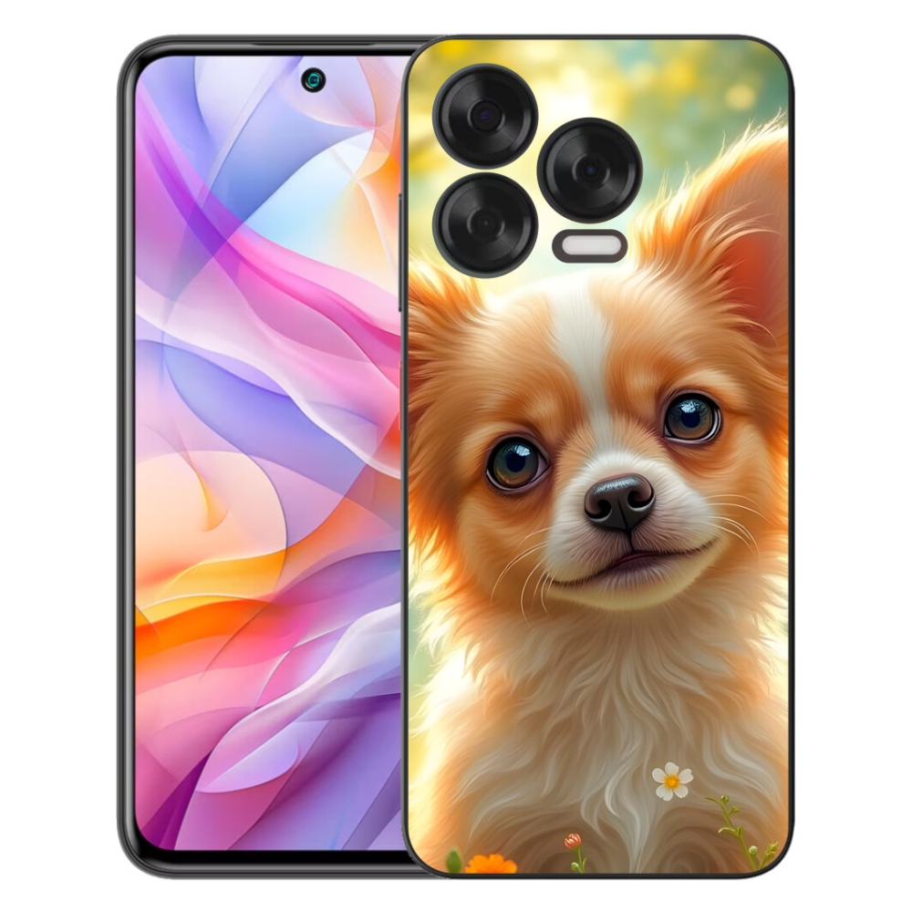 Gélový kryt mmCase na ZTE Blade V70 Vita - čivava 5