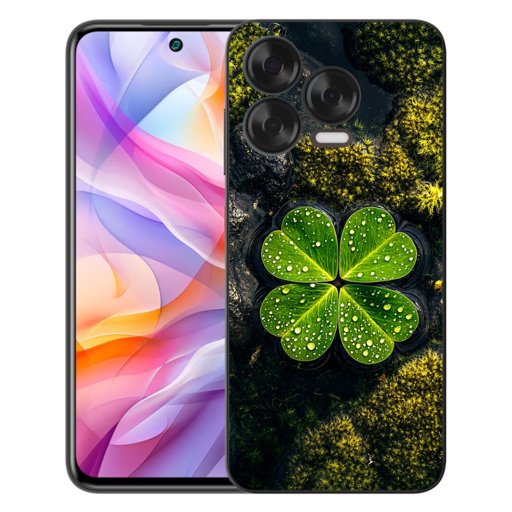 Gélový kryt mmCase na ZTE Blade V70 Vita - štvorlístok