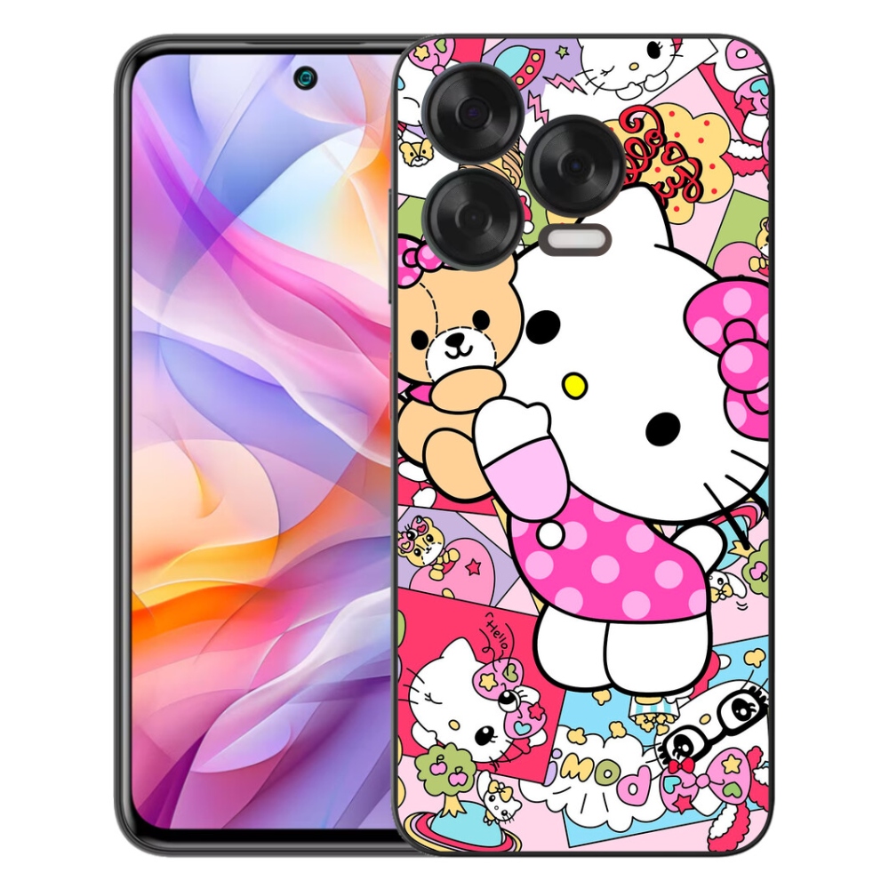 Gélový kryt mmCase na ZTE Blade V70 Vita - cute kitty