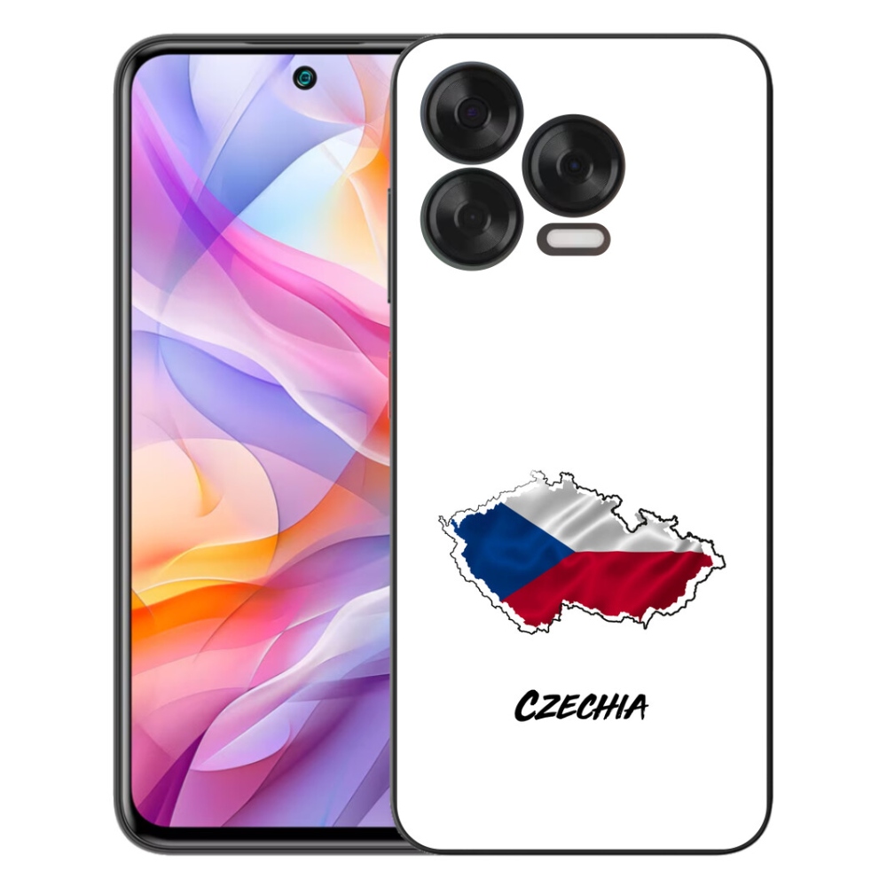 Gélový kryt mmCase na ZTE Blade V70 Vita - Slovakia biele pozadie
