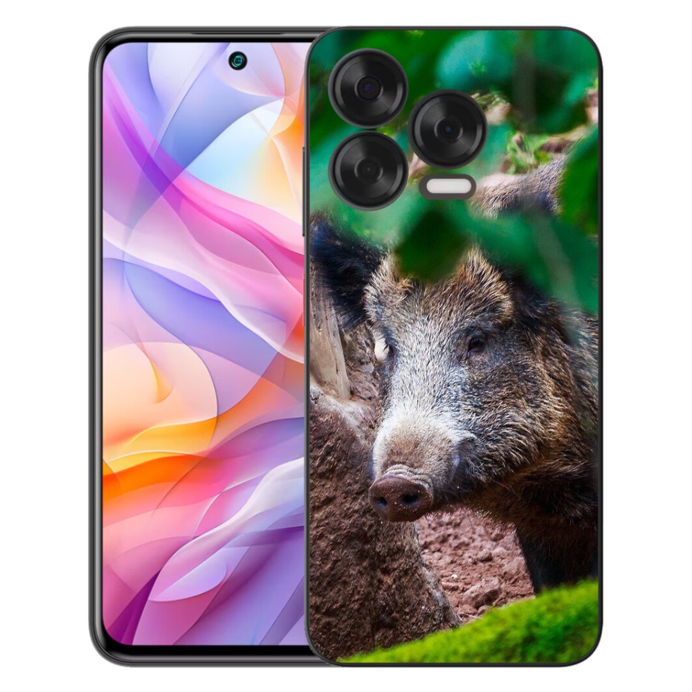 Gélový kryt mmCase na ZTE Blade V70 Vita - divoké prasa