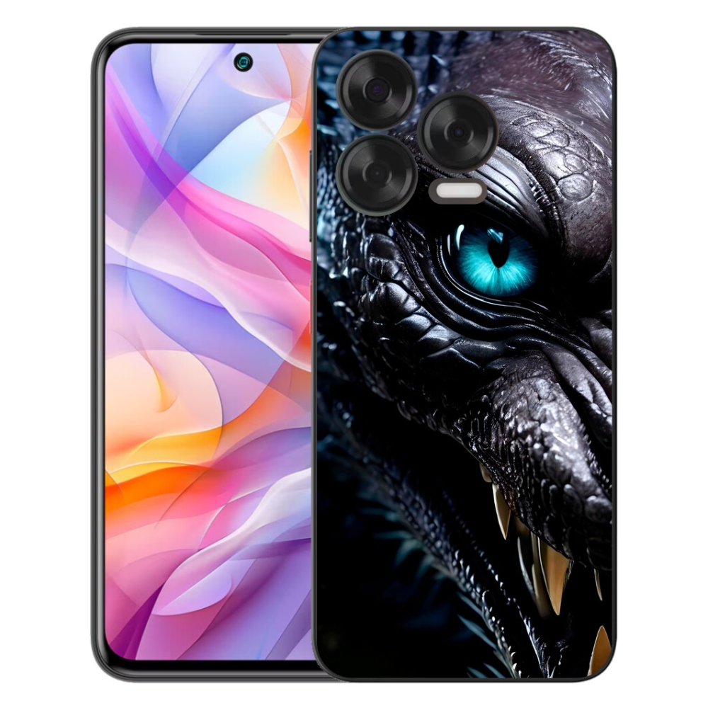 Gélový kryt mmCase na ZTE Blade V70 Vita - dračí pohľad
