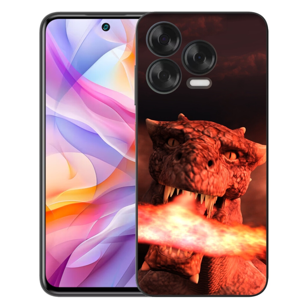 Gélový kryt mmCase na ZTE Blade V70 Vita - drak