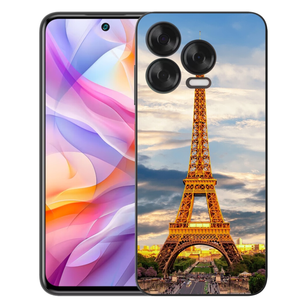 Gélový kryt mmCase na ZTE Blade V70 Vita - eiffelova veža 3