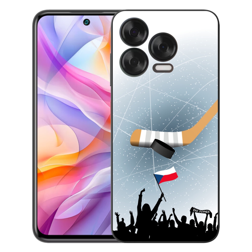 Gélový kryt mmCase na ZTE Blade V70 Vita - fanúšikovia hokeja
