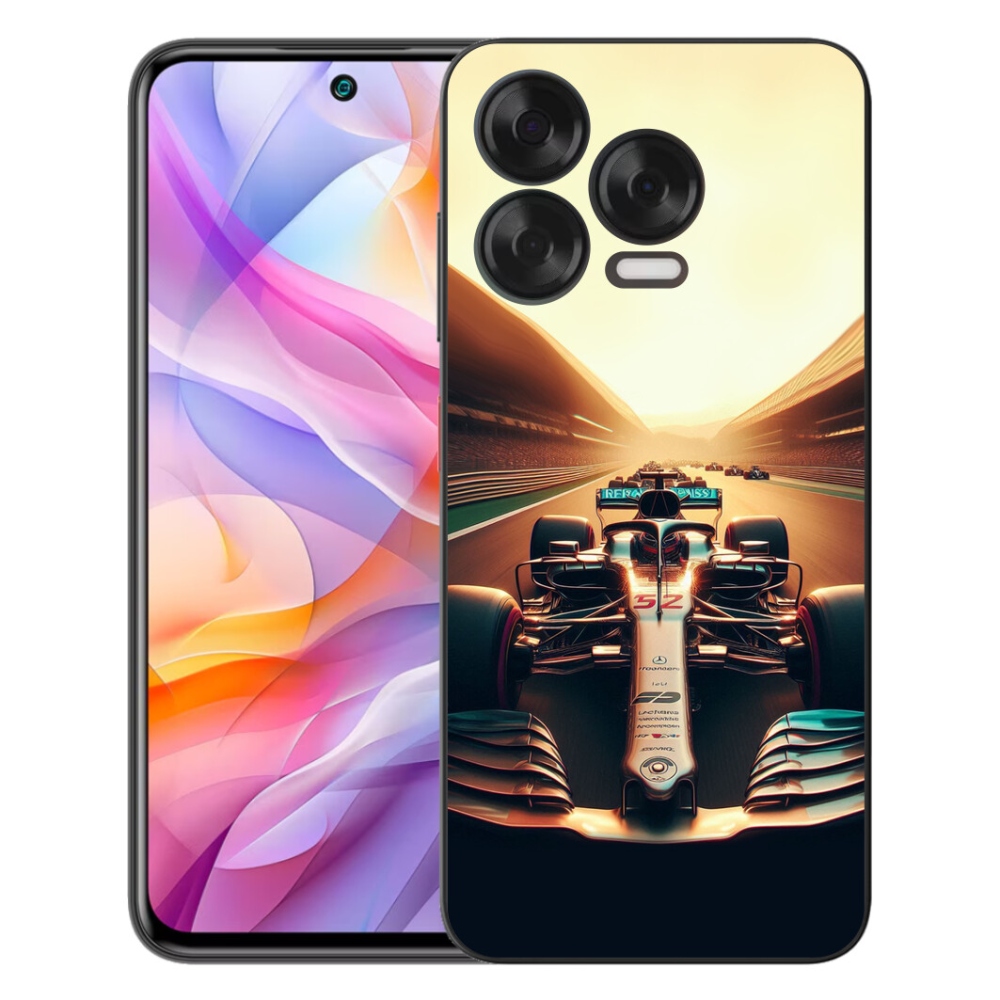 Gélový kryt mmCase na ZTE Blade V70 Vita - formula 1