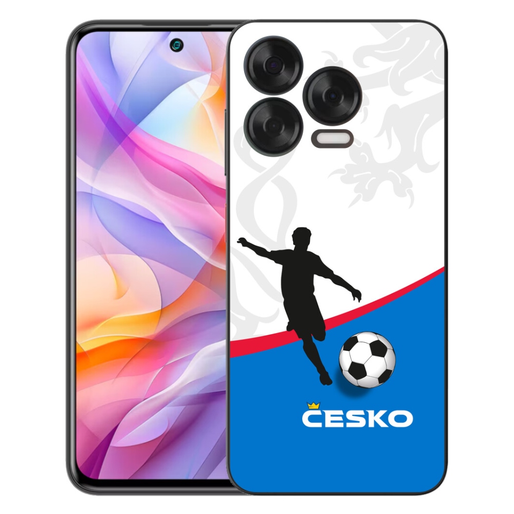 Gélový kryt mmCase na ZTE Blade V70 Vita - futbal Česko 1