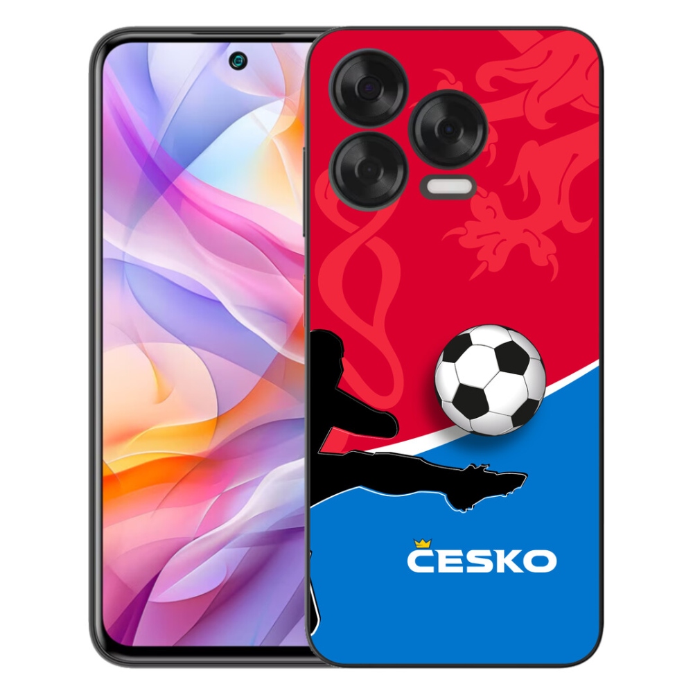 Gélový kryt mmCase na ZTE Blade V70 Vita - futbal Česko 2