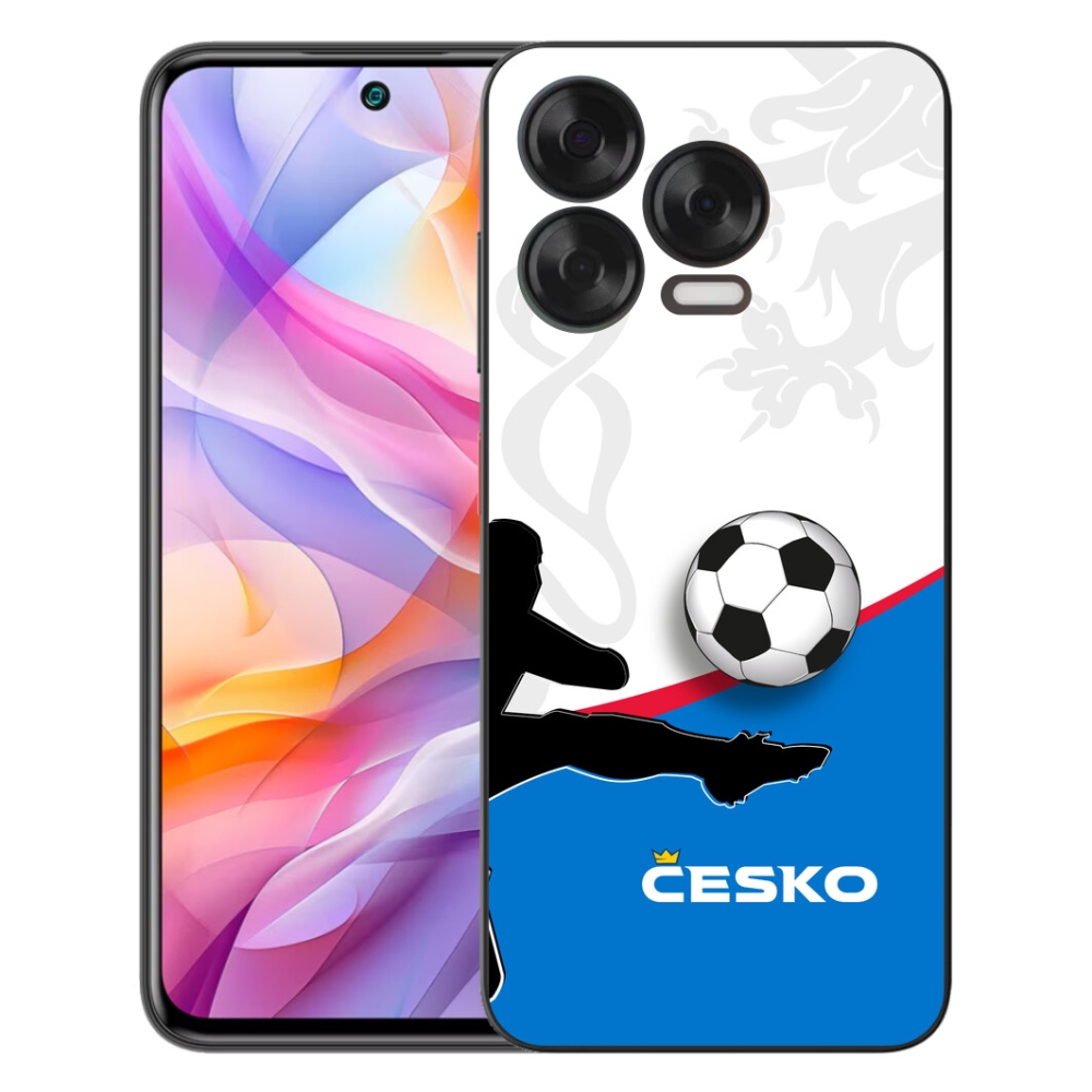 Gélový kryt mmCase na ZTE Blade V70 Vita - futbal Česko 3