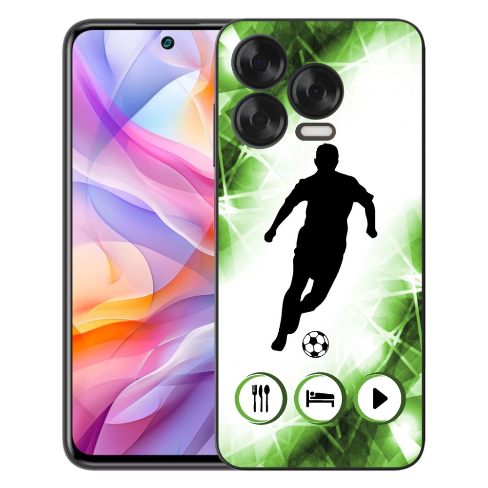 Gélový kryt mmCase na ZTE Blade V70 Vita - futbalista