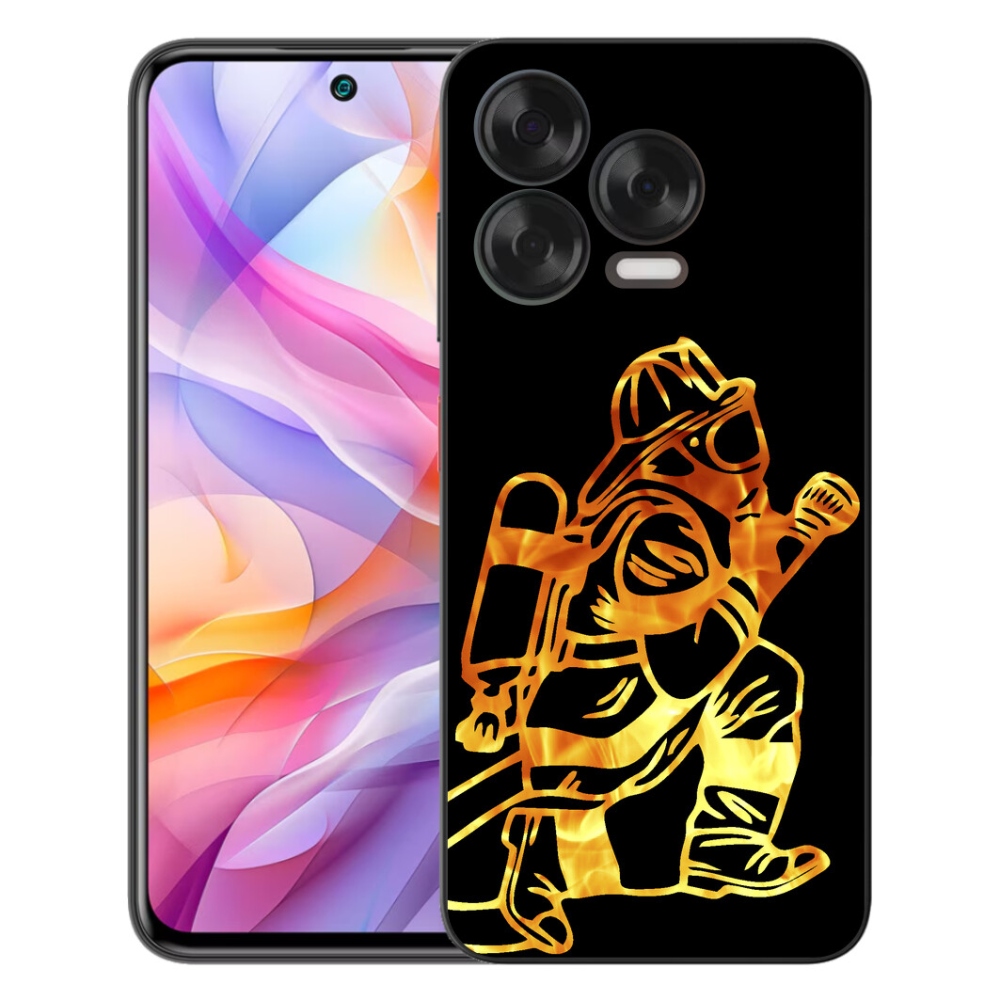 Gélový kryt mmCase na ZTE Blade V70 Vita - hasič 1