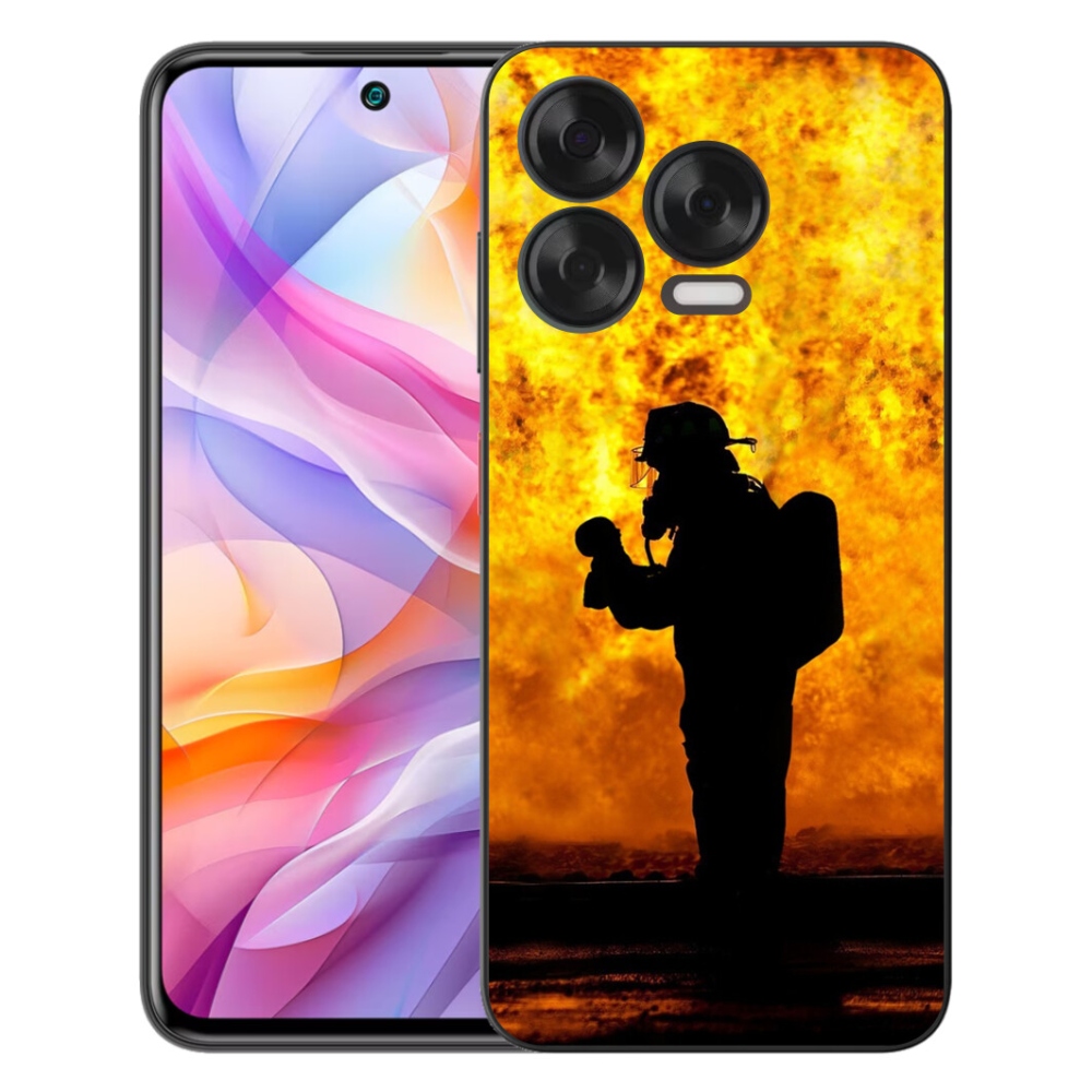 Gélový kryt mmCase na ZTE Blade V70 Vita - hasič