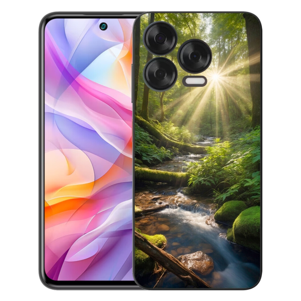 Gélový kryt mmCase na ZTE Blade V70 Vita - hlbina lesa
