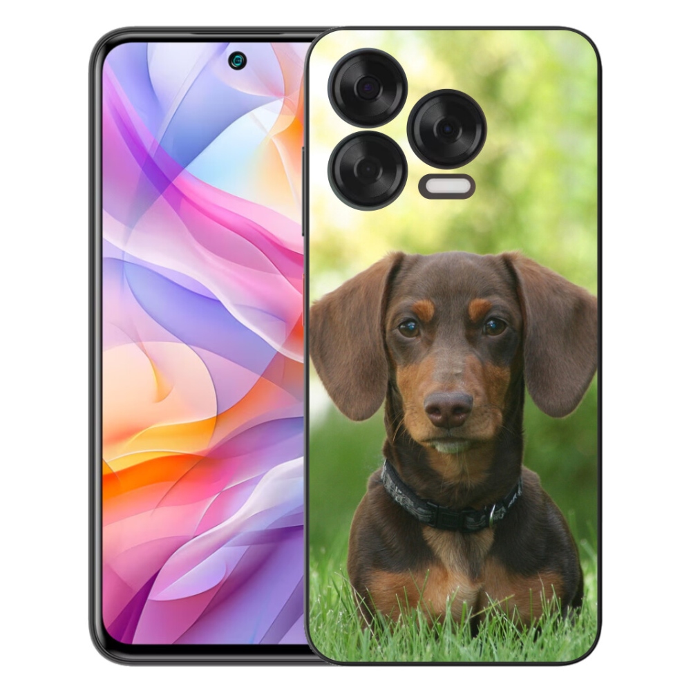 Gélový kryt mmCase na ZTE Blade V70 Vita - hnedý jazvečík