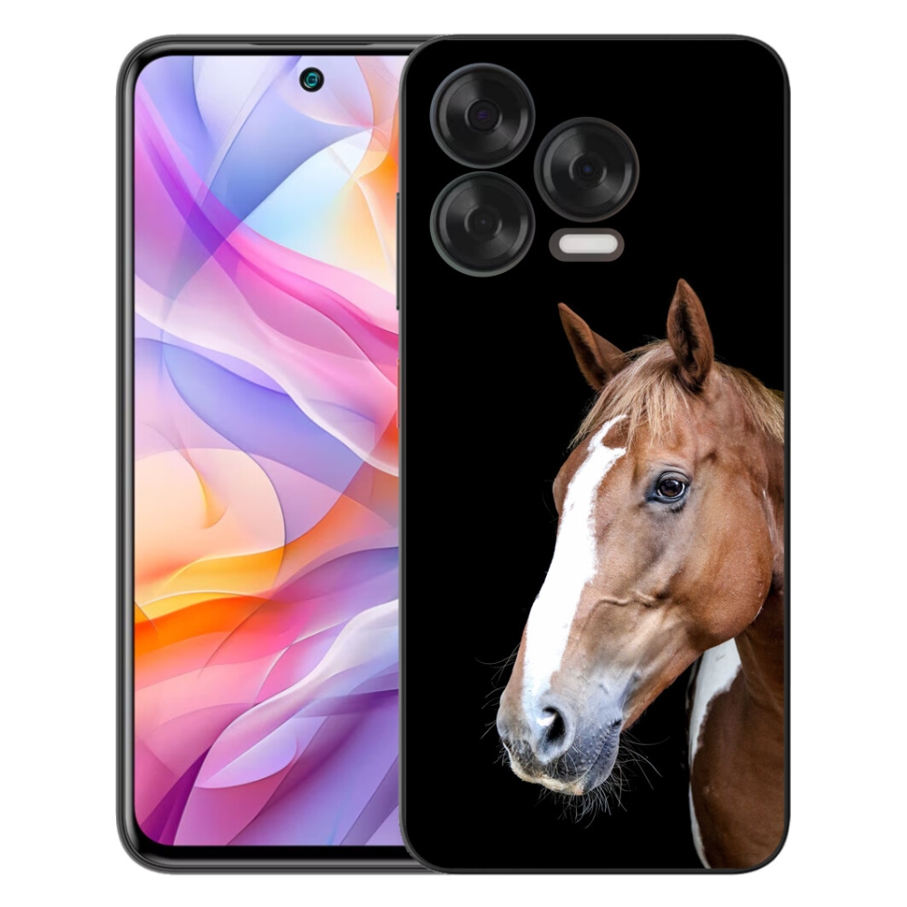 Gélový kryt mmCase na ZTE Blade V70 Vita - hnedý kôň 3